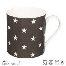 Five Star Blue Color Straight New Bone China Mug